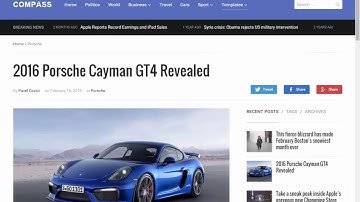 Compass - Magazine Theme for WordPress