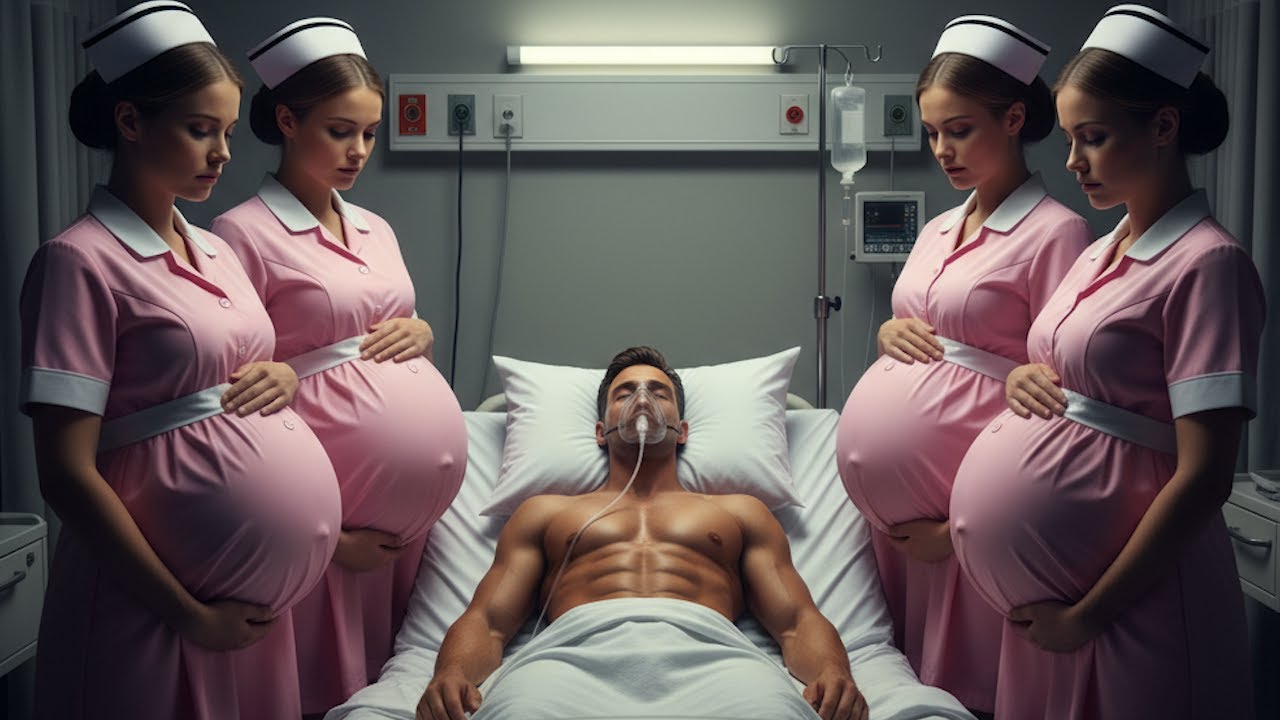 أربع ممرضات كنّ يعتنين بمريض مليونير في غيبوبة… لكن حملهن الغامض كشف سرًّا خطيرًا داخل المستشفى!