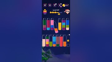 water sort puzzle - Get color level 549