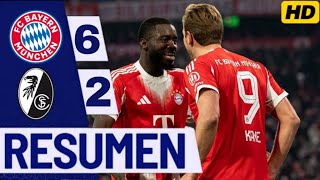 Download Lagu Bayern Munich vs SC Freiburg (6-2) Resumen y Goles Bundesliga MP3