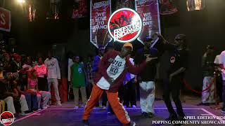 Popping Community Showcase // FREESTYLE FRIDAY WITH NAS MAGNIFICENT / APRIL 2024 EDITION