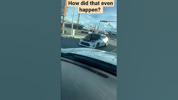 How did that even happen? 😮#FailArmy ..#carwreck #fails #crazyfail #carfail #failvideo