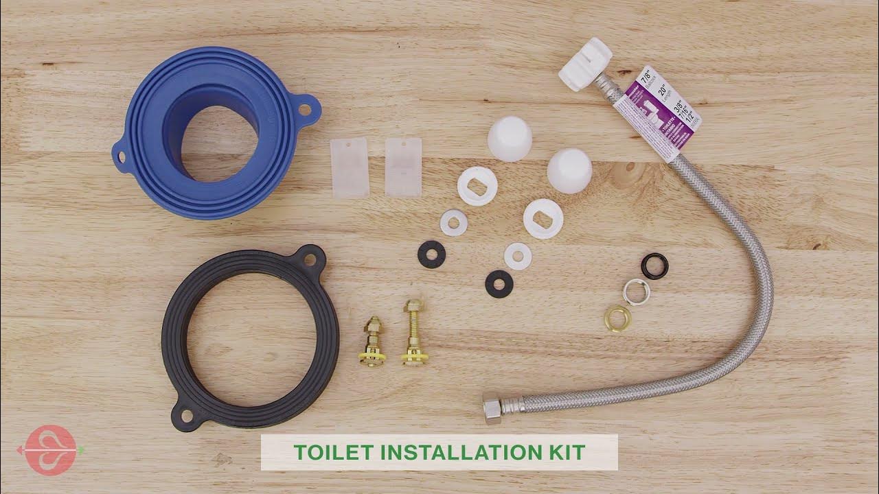 How to Replace & Install a Toilet with Fluidmaster's K75305000 Toilet