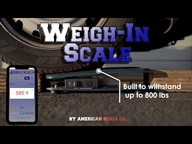 USA Wrestling Weigh-In Scale — American Scale Co.