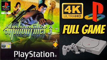 Syphon Filter 3 | PS1 | 4K60ᶠᵖˢ UHD🔴 | Longplay Walkthrough Playthrough Full Movie Game