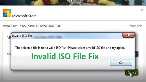 How to fix "The Selected File is not a valid ISO file" error using poweriso | Invalid ISO File fix
