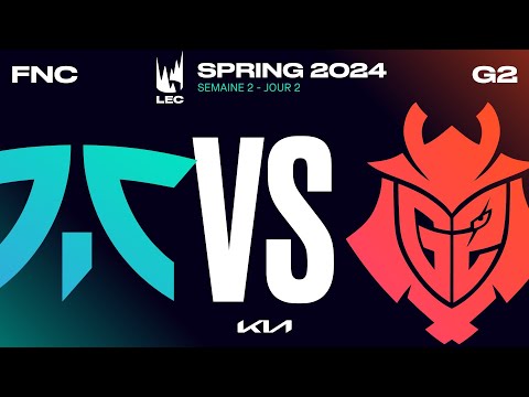 LEC Spring 2024 W2D2 | FNC vs G2