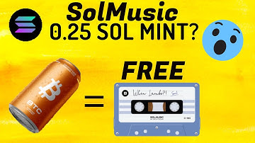 SolMusic by CryptoCanNFT | The best Solana NFT project for music lovers?  FREE NFT?