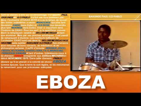 Eboza 1re version Une Des Plus Belles Posies de Bakund Ilo Pablo  Orchestre Zako Langa Langa