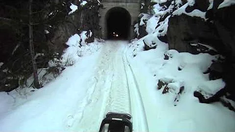 Sledding The Kettle Valley Railway With Louise