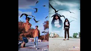 Tiktok New Trendsky Flying Crowtiktok Double Role Moving Vfxsky Chalenge  Kaise Banaye