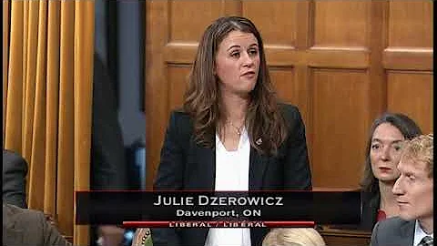 MP Julie Dzerowicz delivers her maiden speech as the Member of Parliament for Davenport