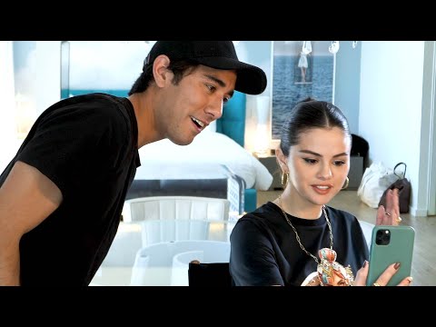 Selena Gomez Creates a Tik Tok w/ Zach King | Magic with Celebrities