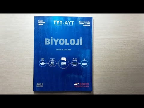 Esen yayınları biyoloji soru bankası - biyoloji kaynak önerisi - biyoloji kitap önerisi