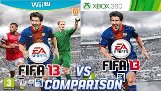 FIFA 13 Nintendo Wii U Vs Xbox 360