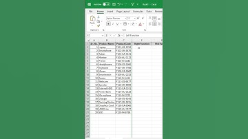 Excel Tricks: LEN, MID, LEFT, RIGHT Functions for Beginners [2024]