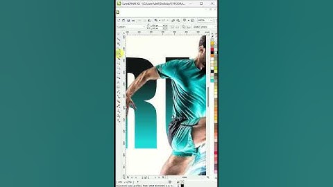 ⚡Typography Effect in Coreldraw for Beginners | #shorts #shortvideo #ytshorts #shortfeed #coreldraw