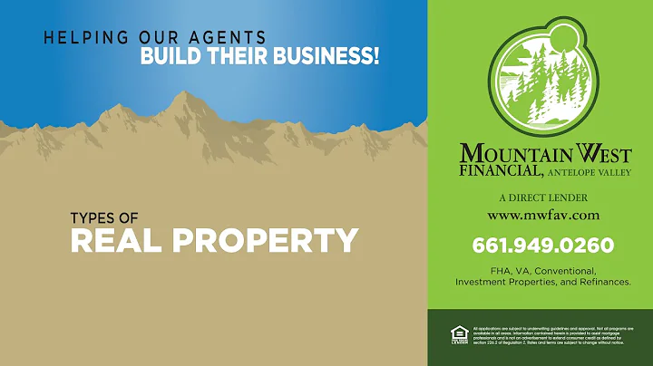 Types of Real Property by Jeanette Duarte