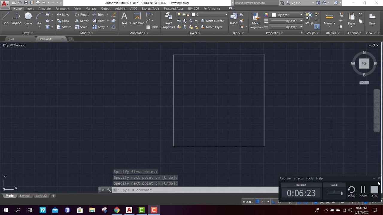 AutoCAD 01 - YouTube