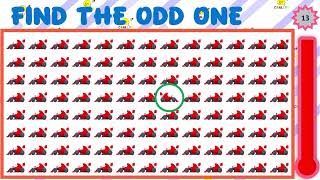All are moving same direction except one. Can you spot it?