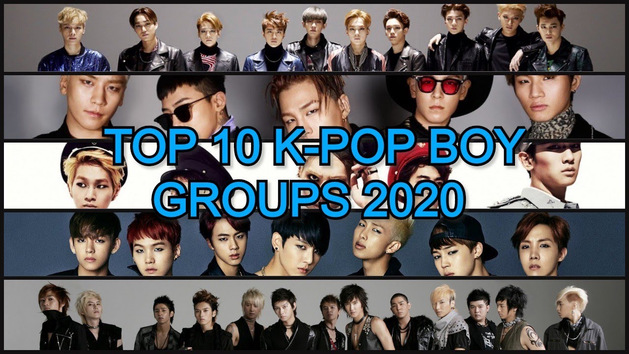 KPOP BOY GROUPS 2020 (TOP10) YouTube