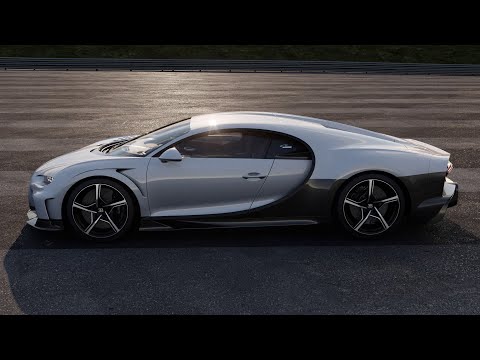 Bugatti Chiron Super Sport - turntable view