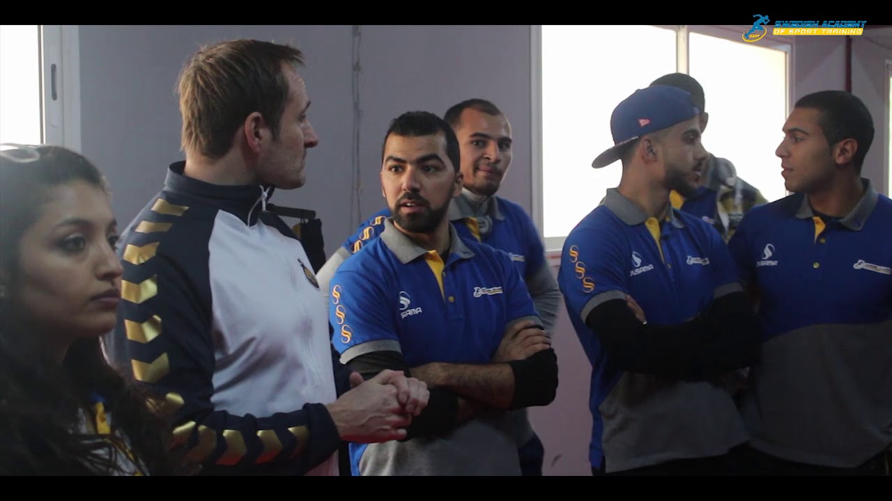 اجواء دورة  مدرب اللياقة البدنية في تونس الدفعة الثانية