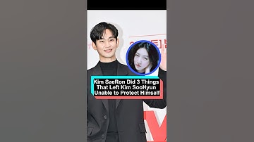 Kim Soo Hyun thought he could protect himself once Kim Sae Ron disappeared. But Kim Sae Ron did 3