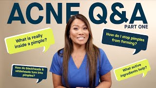 How Do I Stop Pimples From Forming? | Acne Q&A with Dr. Pimple Popper | Part 1