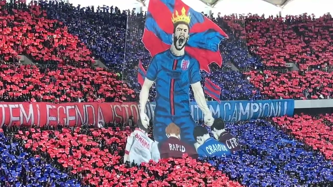 FCSB - Universitatea Craiova / Coregrafie / Titlul 28 - Campioana României 17.05.2025