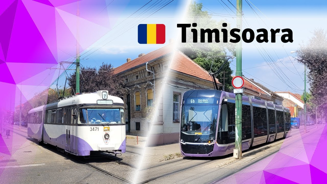 Trams in Timisoara: Constant change in the Banat region (2020/2024)
