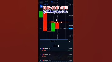 EUR CHF OTC | Quotex OTC Bug | Quotex Strategy | #deepinpublic #shorts #shortvideo