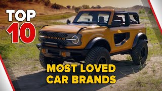 Top 10 Most Loved Car Brands of 2020