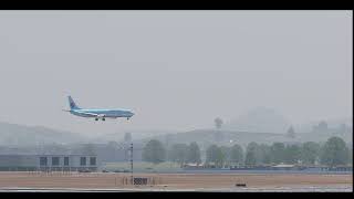 RKSS GMP B737-900 RW32L Approach