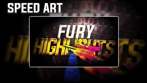 SPEED ART THUMBNAIL DE CRITICAL OPS PARA -FURY LZK-