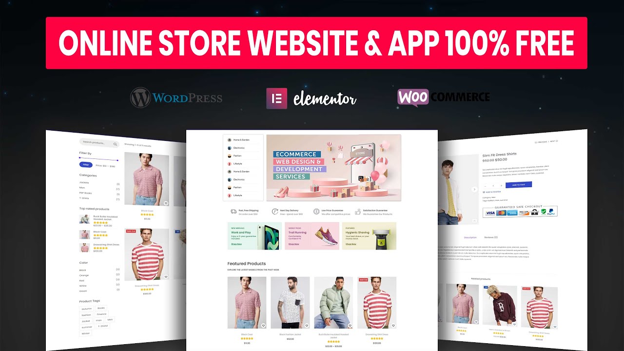 How to Create a FREE eCommerce Website with WordPress | eCommerce ...