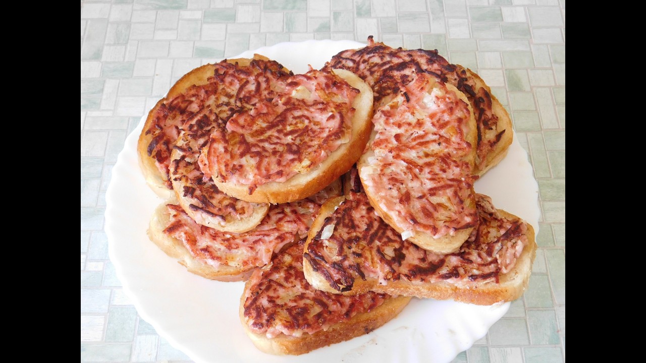 ГОРЯЧИЕ БУТЕРБРОДЫ из того, что есть в холодильнике. Бюджетно и очень вкусно!