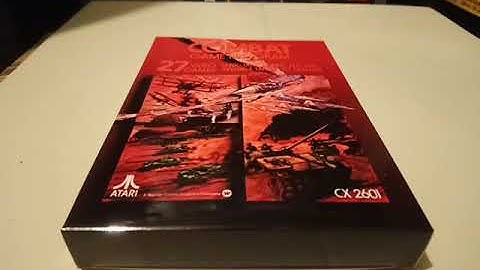 COMBAT Atari 2600 Video Computer System Game Program PAL Region Version Box 25.02.20