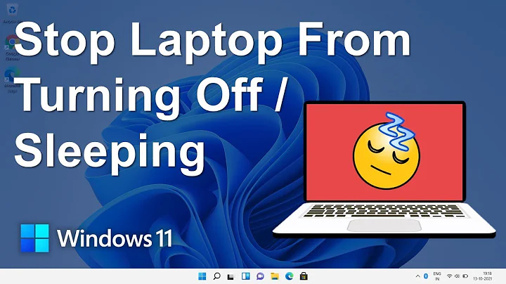 How to stop laptop from turning off, sleeping when idle | Windows 11