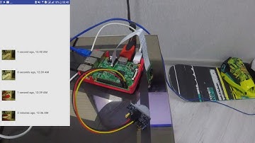 Motion sensor camera with Raspberry Pi(Android Things) and Firebase