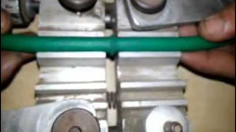 PU Round and V Belt joining machine