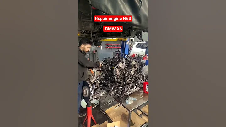 The world's most complex 8-cylinder engine N63 company BMW ❤️‍🔥😱🇩🇪