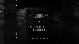 I wanna be yours x Summertime Sadness - Arctic Monkeys/ Lana del Rey (tiktok mashup) Resimi