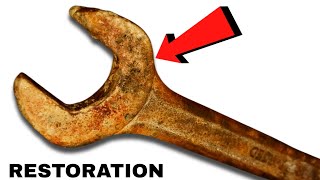 Old Rusty Wrench Restoration | AK RESTORATION