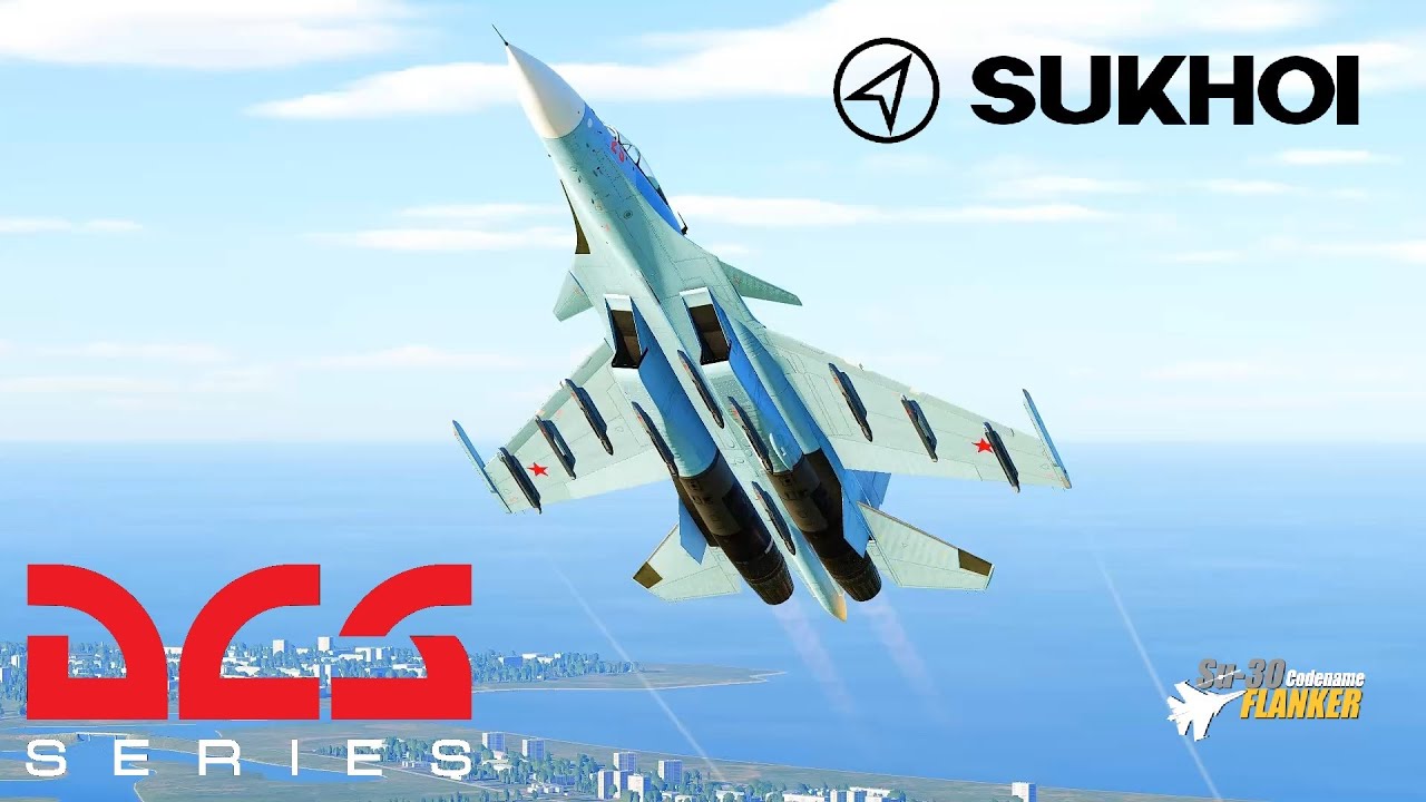 DCSWorld. Su-30 Community Mod v2.8.06 Beta. Тест полёт.Test flight.