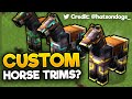 Is 1.20 Adding TRIMS for HORSE ARMOUR Next?