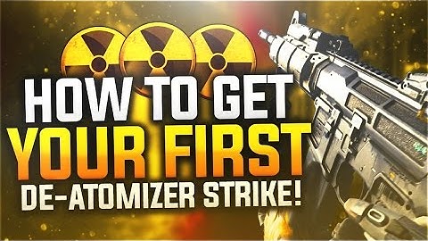 How to Get Your First "DE-ATOMIZER STRIKE"  in Infinite Warfare | My 1st "NUKE" (IW Tricks & Tips)