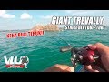Strike bertubi-tubi GIANT TREVALLY (GT) - Kayak Fishing Malaysia - VLUQ #25 [ENGLISH SUB]