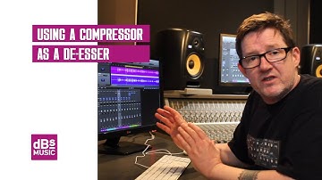 Tutorial - Using a Compresser as a De-esser