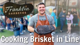 I Cooked a Brisket While Waiting in Line at Franklin Barbecue